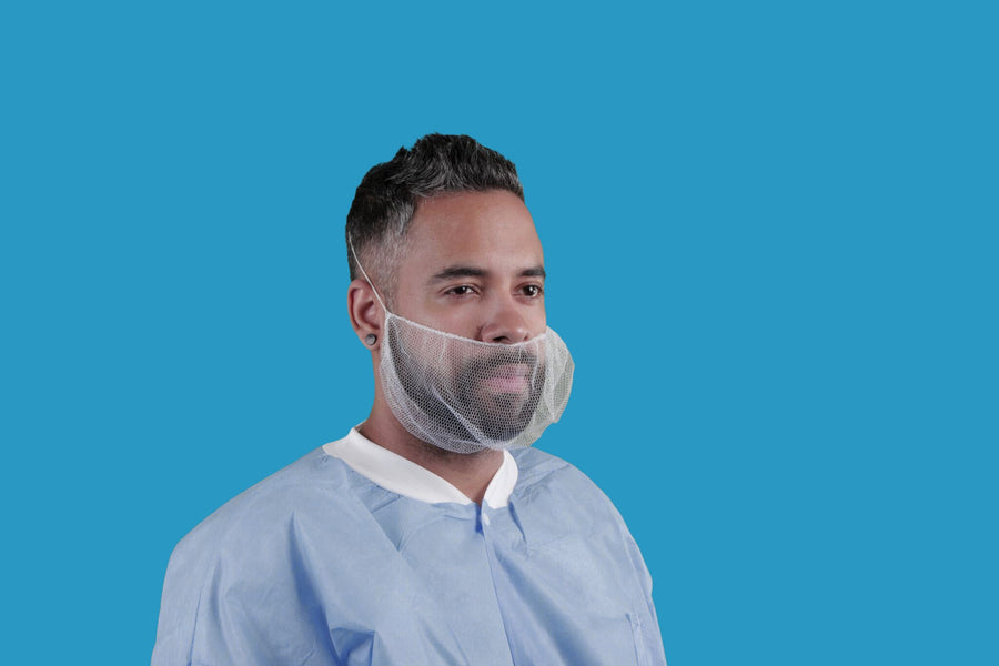 Keystone Beard Covers 112HPI - XL - White - 1000/Case MTESolutions
