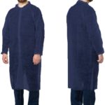 Keystone Heavy Duty Polypropylene Lab Coat, LC0 - NBE - NW - HD - V, 30/Case MTESolutions
