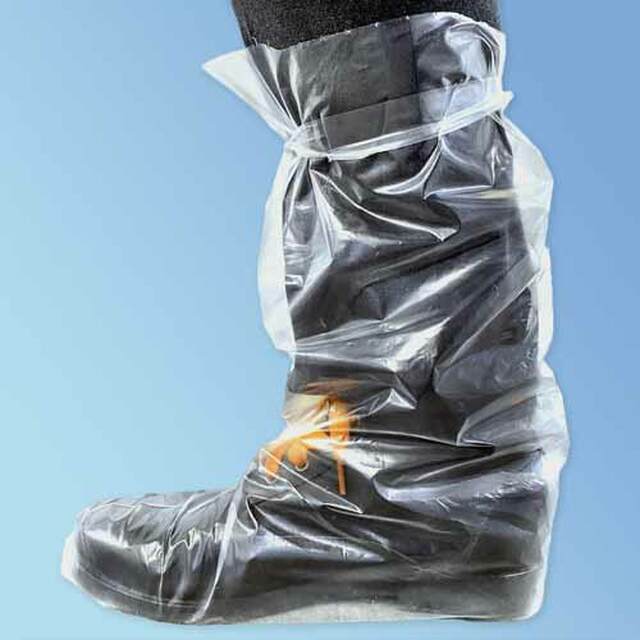 Keystone Heavy Duty Waterproof 4 Mil Boot Covers SANIBT - 125 Pairs MTESolutions
