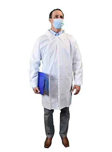 Keystone Microporous/Keyguard Lab Coat, LC0 - WO - KG, 30/Case MTESolutions