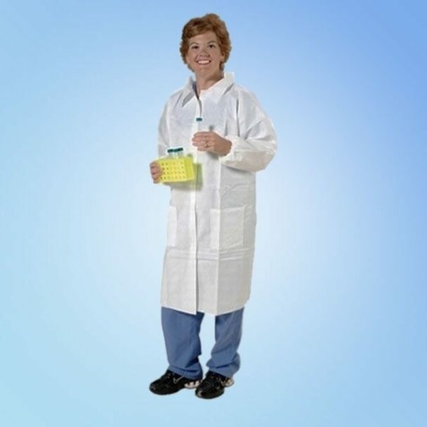 Keystone Microporous/Keyguard Lab Coat, LC3 - WE - KG, 30/Case MTESolutions