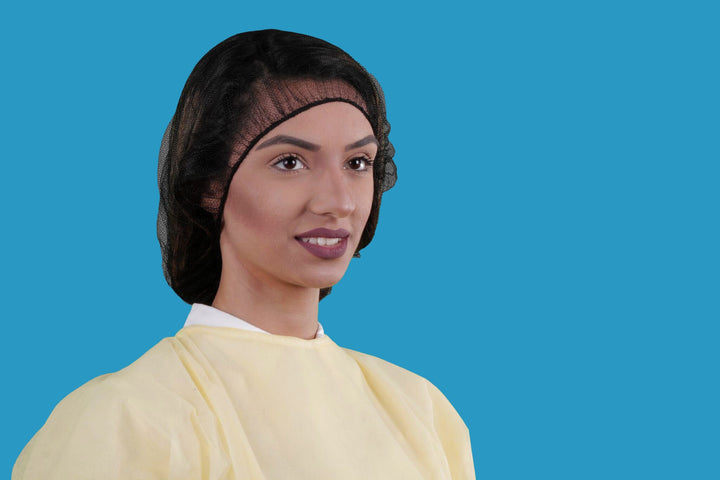 Keystone Nylon Honeycomb Hairnet, 24", Qty 1,000 Hairnets (Case) - Item Number 109HPI - 24 MTESolutions
