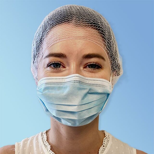 Keystone PH - HRNT - MD Power Hold Metal Detectable Nylon Hair Nets, Assorted Colors, 1000/Case MTESolutions