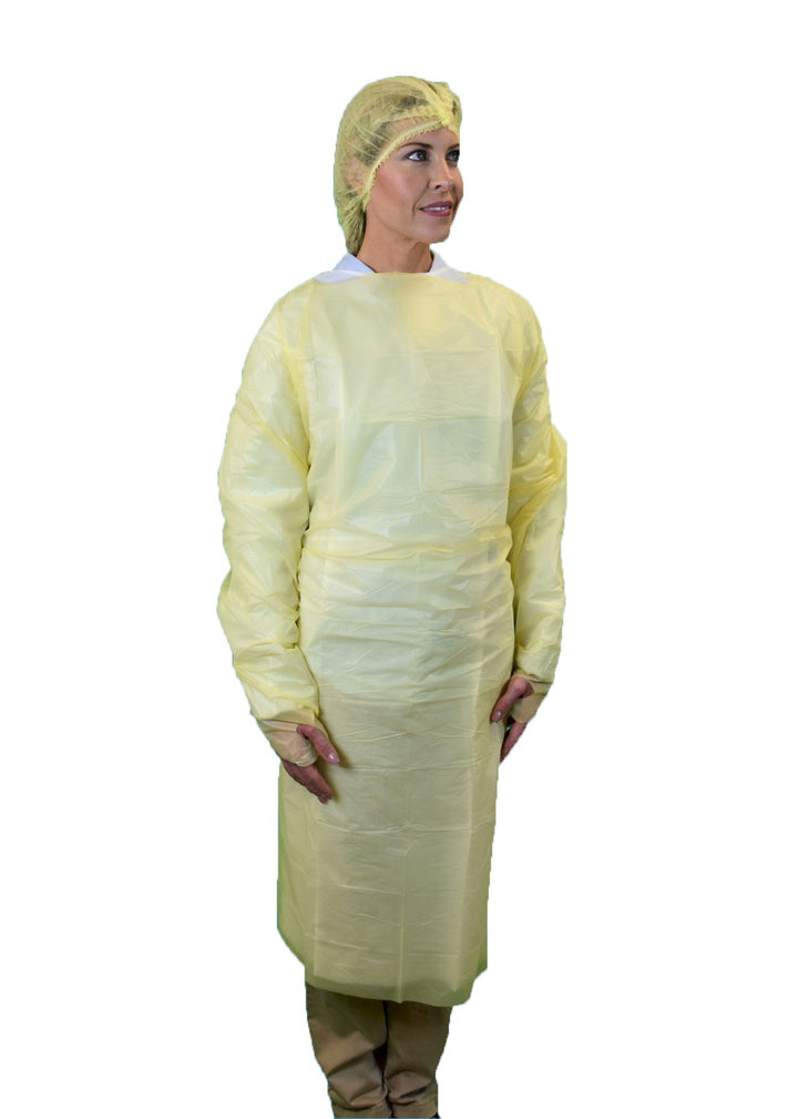Keystone Polyethylene Coated ISO Gowns ISO - TL, 100/Case MTESolutions