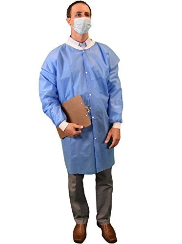 Keystone SMS Lab Coat, LC0 - WK - SMS / LC0 - BK - SMS, 30/Case MTESolutions