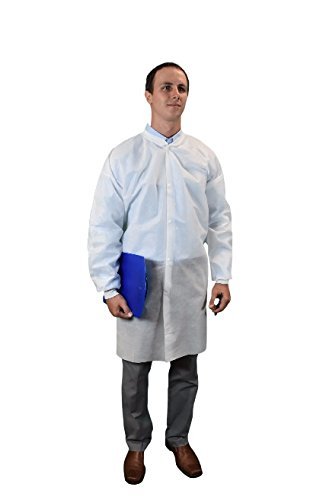 Keystone SMS Lab Coat, LC0 - WK - SMS / LC0 - BK - SMS, 30/Case MTESolutions