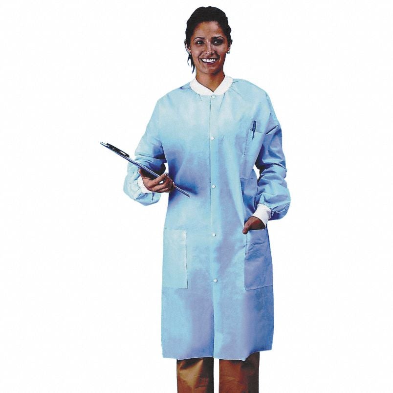 Keystone SMS Lab Coat, LC3 - WK - SMS / LC3 - BK - SMS, 30/Case MTESolutions