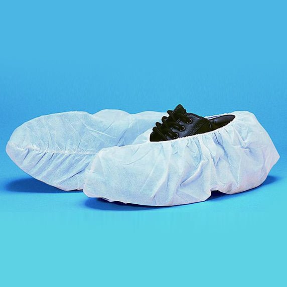 Keystone Tyvek Large Shoe Covers SC - TVKI, 200/Cs (100Pairs) MTESolutions
