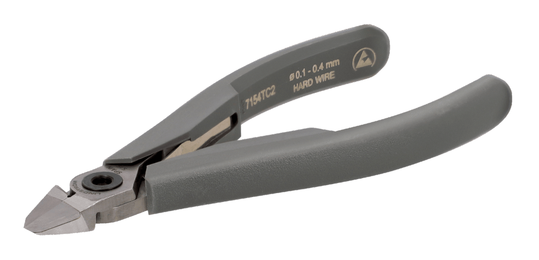 Lindstrom 7154TC2, Precision Carbide Diagonal Cutters, Tapered Relieved Head Lindstrom MTESolutions