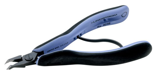 Lindstrom Ergo™ Long Flush Precision Cut 45° Angle Tapered & Relieved Head Oblique Cutter 0.2 mm - 0.8 mm MTESolutions