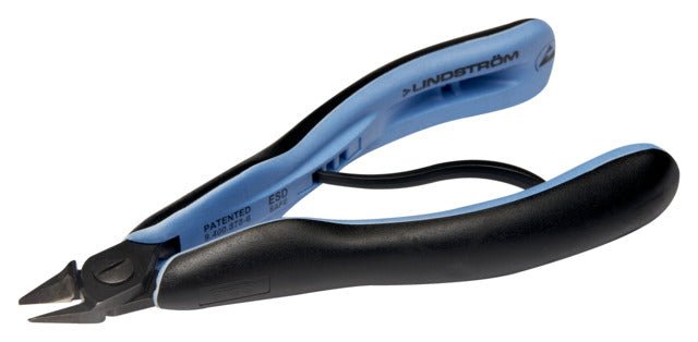 Lindstrom Ergo™ Micro - Bevel Precision Cut Diagonal Cutter with Tapered & Relieved Head 0.2 - 1 mm MTESolutions