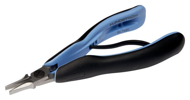 Lindstrom ERGO™ Precision Flat Nose Pliers with Synthetic Handle 146.5 mm MTESolutions