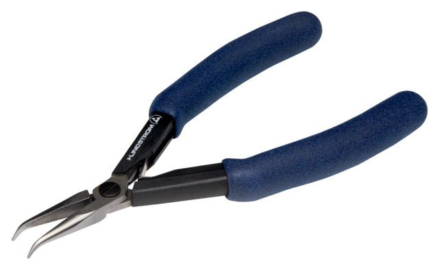 Lindstrom Long 60° Bent Tip Snipe Nose Pliers with Synthetic Handle 129 mm MTESolutions