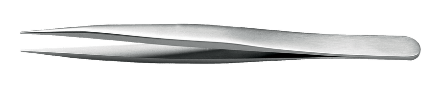 Lindstrom Stainless Steel Anti - Magnetic High Precision Tweezers with Straight and Fine 120 mm Tips MTESolutions