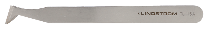 Lindstrom TL15A, Carbon Steel Cutting Tweezers, Angled Blades MTESolutions
