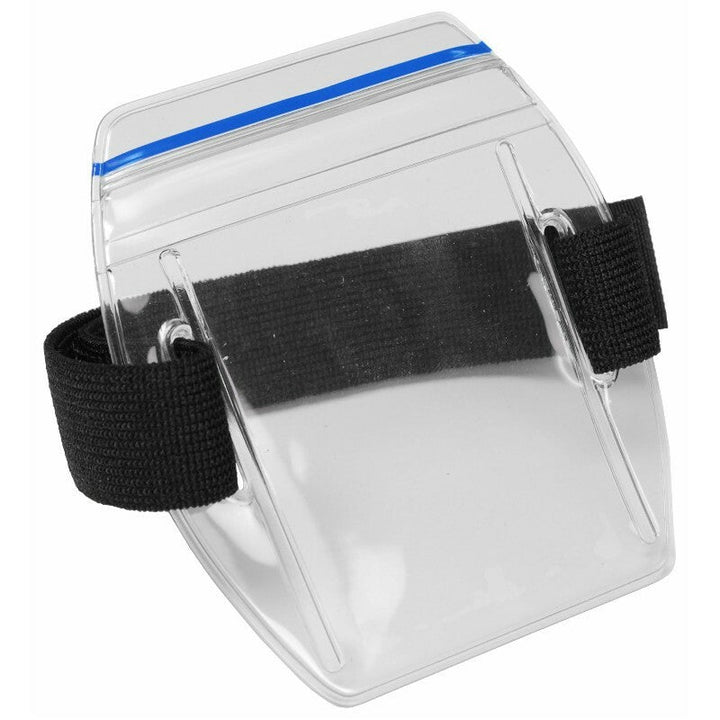Menda 35063, Holder, Arm Badge, Zip 2 - 3 - 8Inx3 - 3 - 8In (Is), Black MTESolutions