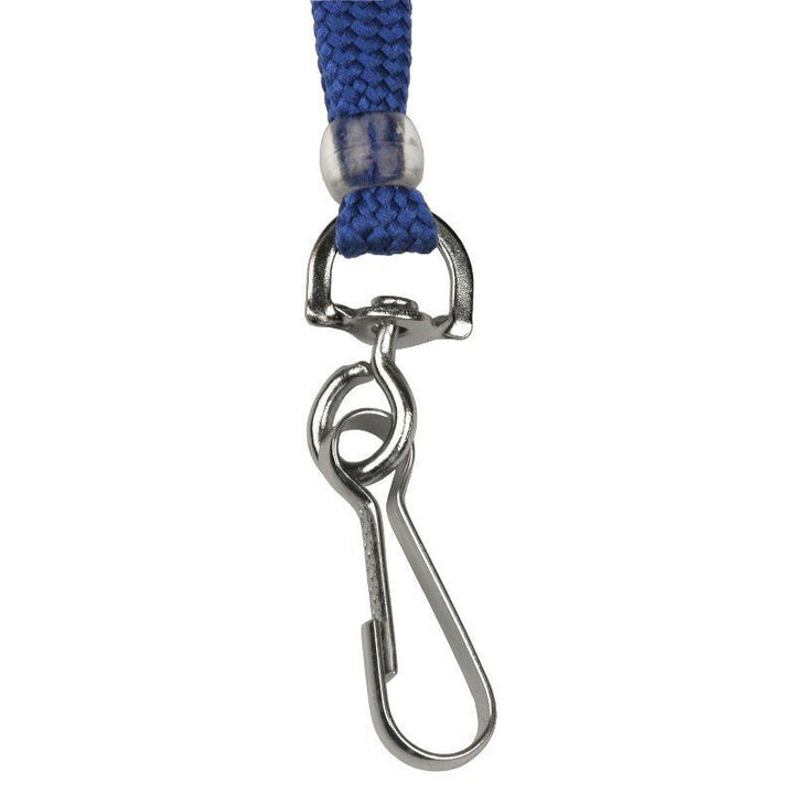 Menda 35070, Lanyard, Breakaway Flat, 3 - 8In Wide, Swivel Hook, Blue MTESolutions