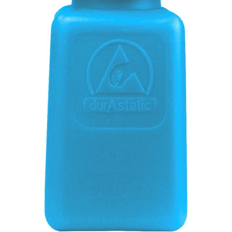 Menda 35265, Bottle Only, Blue, Durastatic Hdpe, 6 Oz, Acetone Printed MTESolutions
