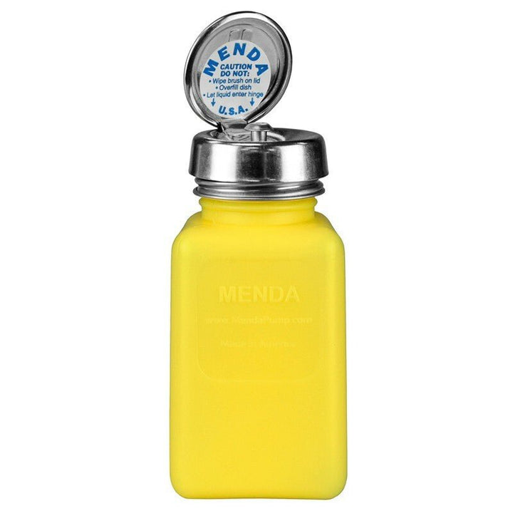 Menda 35267, Pure - Touch, Yellow, Durastatic Square, Hdpe, 6 Oz MTESolutions