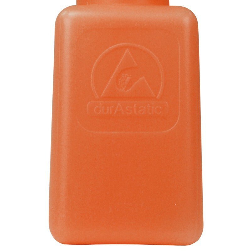 Menda 35271, One - Touch,Orange, Durastatic Sq, Hdpe, 6 Oz Acetone Printed MTESolutions