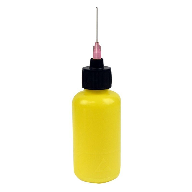 Menda 35573, Flux Dispenser, Durastatic, Yellow, 2 Oz, 18 Ga Needle MTESolutions