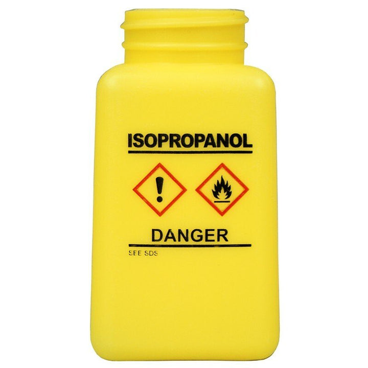 Menda 35738, Bottle Only, Yellow, Hcs Label Isopropanol Printed, 6Oz MTESolutions