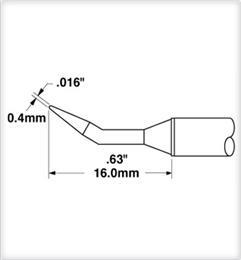 Metcal STTC - 140, Soldering Cartridge, Conical MTESolutions