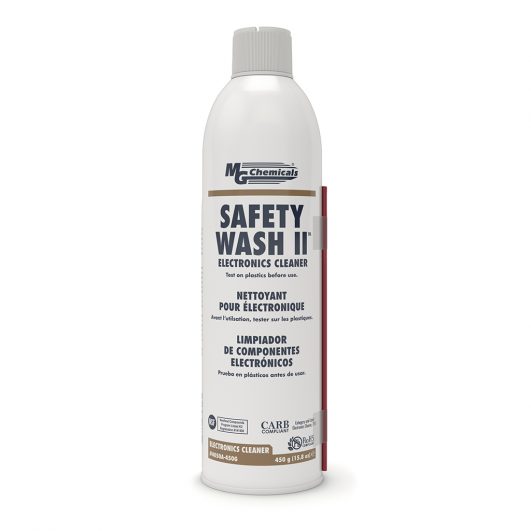 MG Chemicals 4050A - 450G, Safety Wash II Electronics Cleaner, 16 oz., Aerosol, Case of 10 MTESolutions