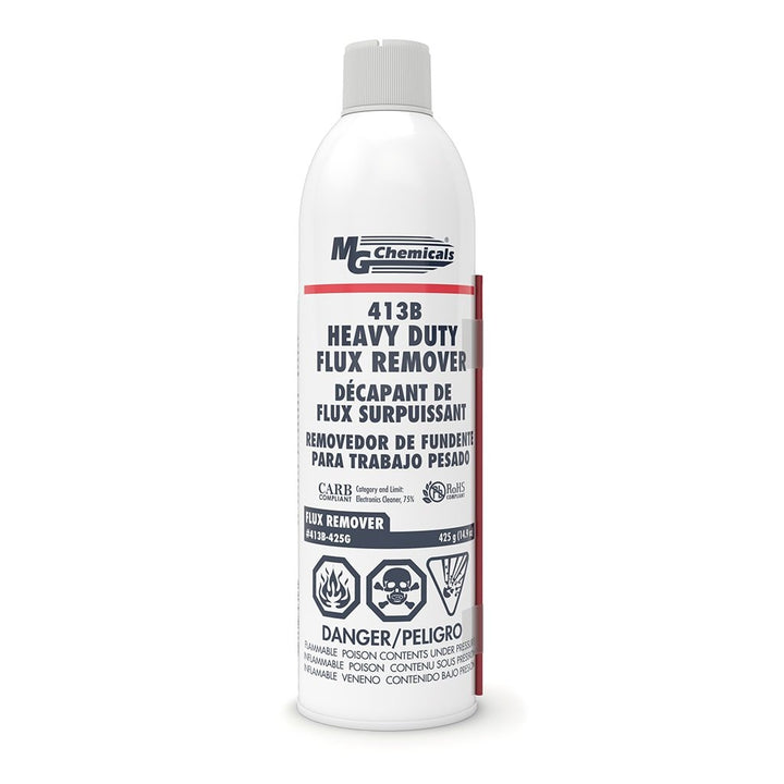 MG Chemicals 413B - 425G, Heavy Duty Flux Remover, 17 oz. Aerosol, Case of 10 MTESolutions