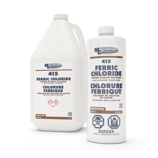 MG Chemicals 415 - 4L, Ferric Chloride Solution, 42 Degree Baume, 4 Liter Bottle, Case of 1 MTESolutions