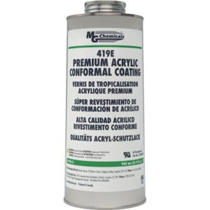 MG Chemicals 419E - 1L, Premium Acrylic Conformal Coating, 1L Can, Case of 6 MTESolutions