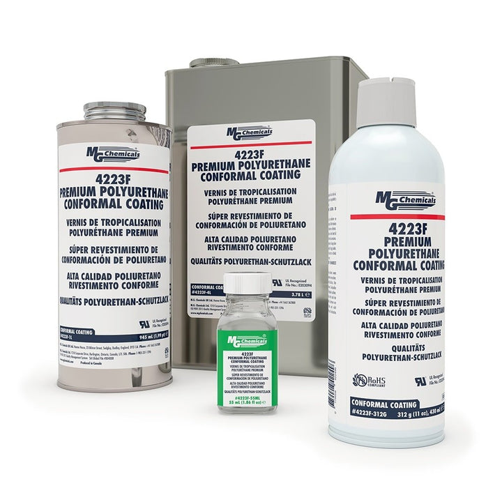 MG Chemicals 4223F - 4L, Urethane Conformal Coating, 1 Gallon Can, Case of 1 MTESolutions
