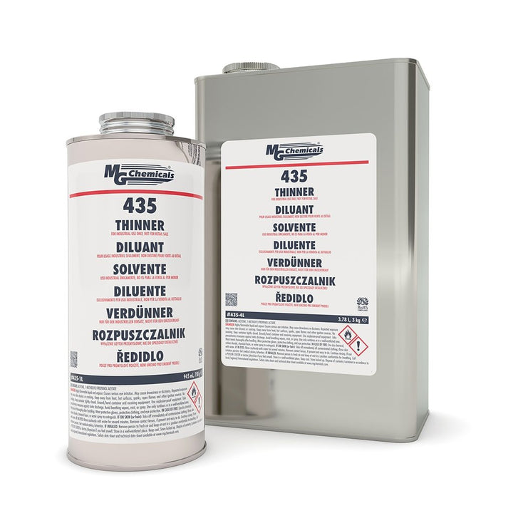 Mg Chemicals 435 - 4L, Thinner, 1 Gallon Can, Case of 1 MTESolutions