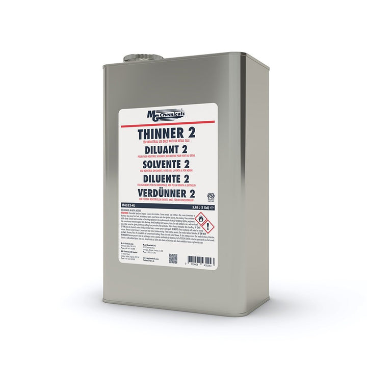 MG Chemicals 4352 - 1L, Thinner 2, 32 oz. Can, Case of 6 MTESolutions