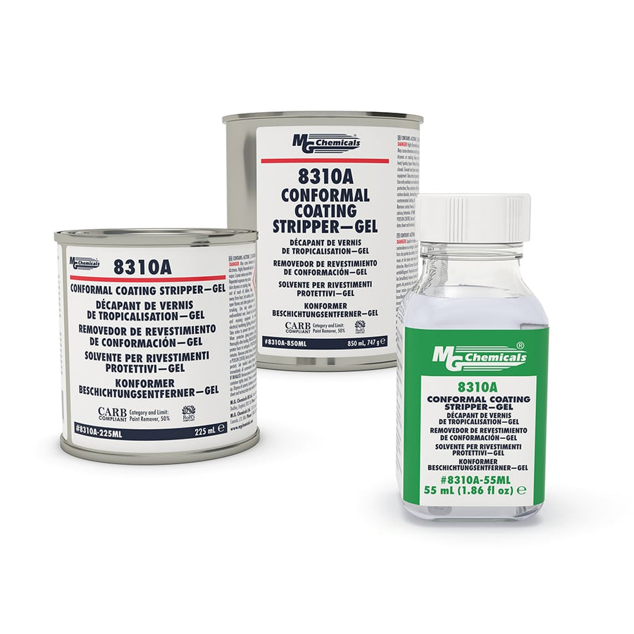 MG Chemicals 8310A - 850ML, Conformal Coating Stripper Gel, 28.7oz Can, Case of 2 Cans MTESolutions