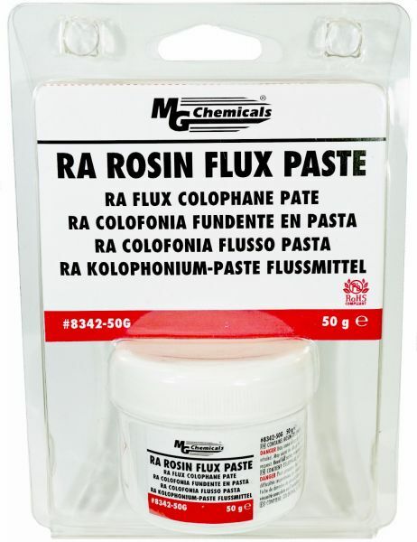 MG Chemicals 8342 - 50G, RA Rosin Flux Paste, 50g Jar, Case of 10 Jars MTESolutions