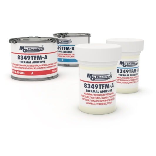 MG Chemicals 8349TFM - 45ML, Thermal Adhesive 45ML 2 Jar Kit, Case of 6 MTESolutions