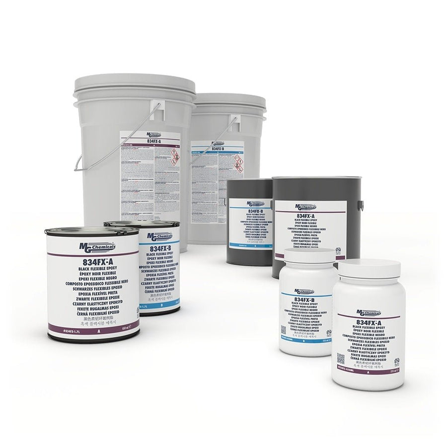 MG Chemicals 834FX - 1.7L, Flame Retardant Epoxy, 1.7L 2 Can Kit, Case of 1 Kit MTESolutions