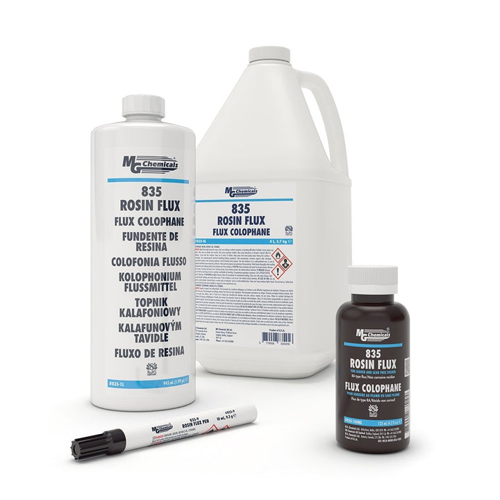 MG Chemicals 835 - 100ML, Rosin Flux, 125ml Bottle, Case of 10 MTESolutions
