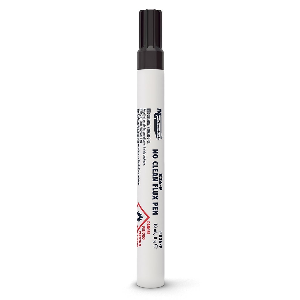 MG Chemicals 836 - P, No Clean Flux Pen, 10ml Pen, Case of 5 MTESolutions