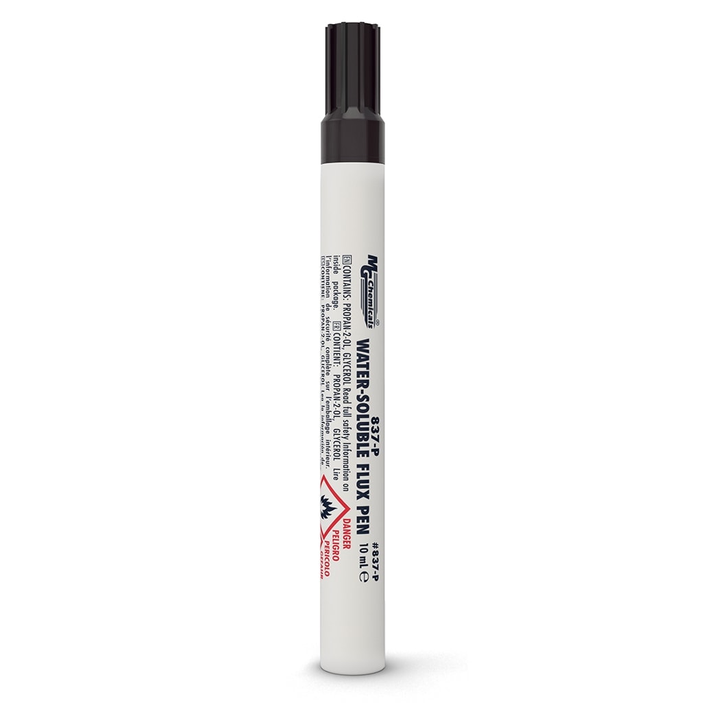 MG Chemicals 837 - P, Water Soluble Flux Pen, 10ml Pen, Case of 5 MTESolutions