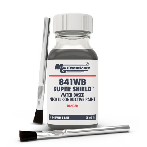 MG Chemicals 841WB - 55ML, EMF Shielding Paint, 55ml Bottle, Case of 5 MTESolutions