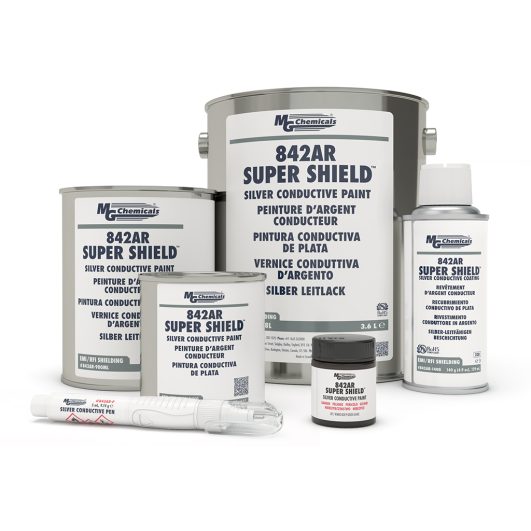 MG Chemicals 842AR - 900ML, Super Shield Silver Conductive Paint, 850ml Can, Case of 1 MTESolutions