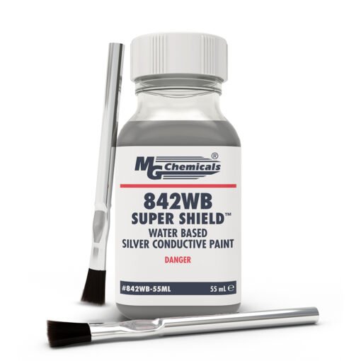 MG Chemicals 842WB - 55ML, EMI Conductive Paint, 55ml Bottle, Case of 5 MTESolutions