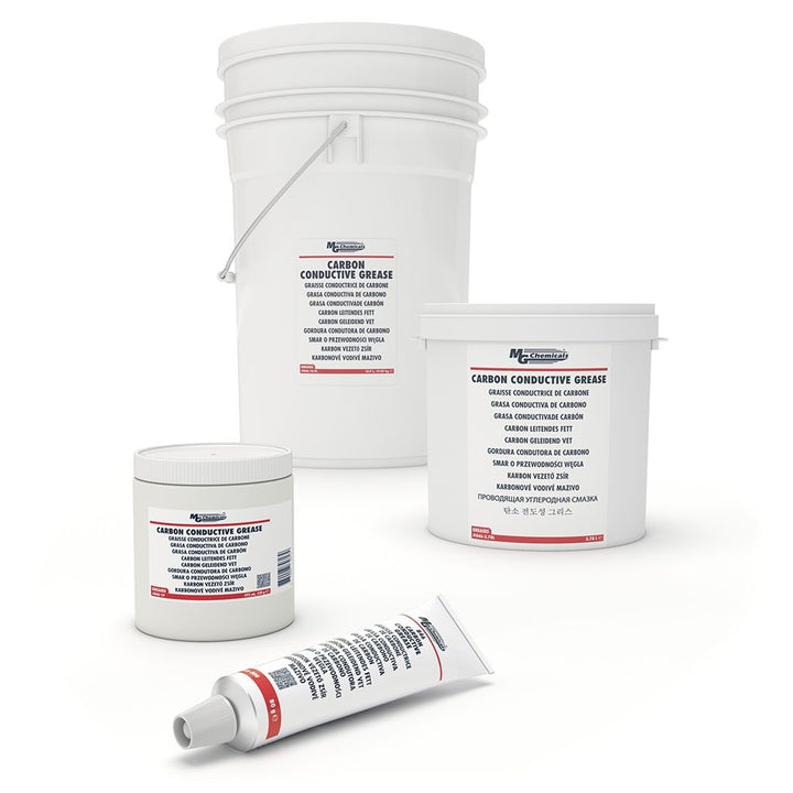MG Chemicals 846 - 1P, Carbon Conductive Grease, 1 Pint Jar, Case of 1 MTESolutions