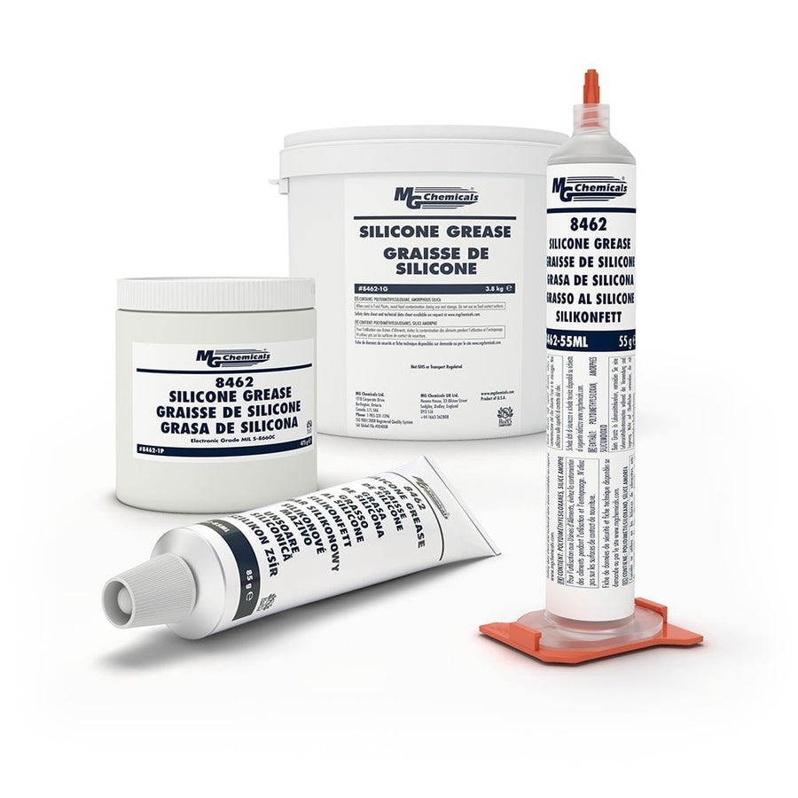 MG Chemicals 8462 - 1G, Translucent Silicone Grease, 3.78L Pail, Case of 1 MTESolutions