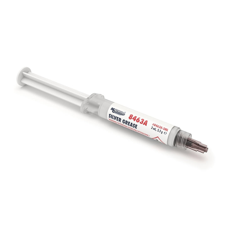 MG Chemicals 8463A - 3ML, Silver Grease, 3ml Syringe, Case of 5 MTESolutions