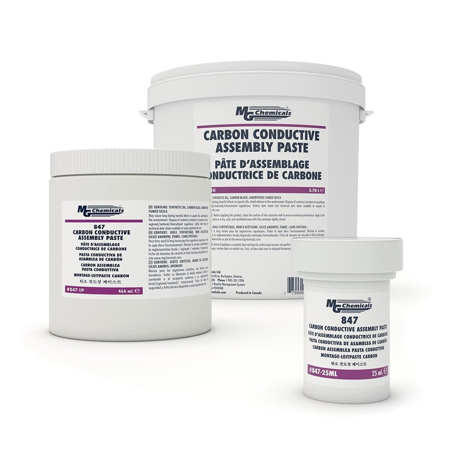 MG Chemicals 847 - 25ML, Carbon Conductive Assembly Paste, 25ml Jar, Case of 5 MTESolutions