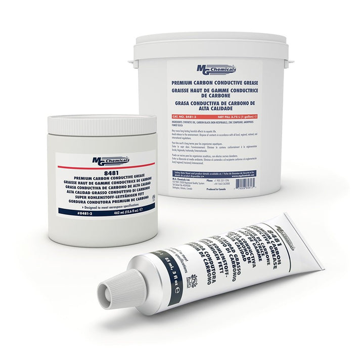 MG Chemicals 8481 - 1, Premium Carbon Conductive Grease, 85 ml Tube, Case of 6 MTESolutions