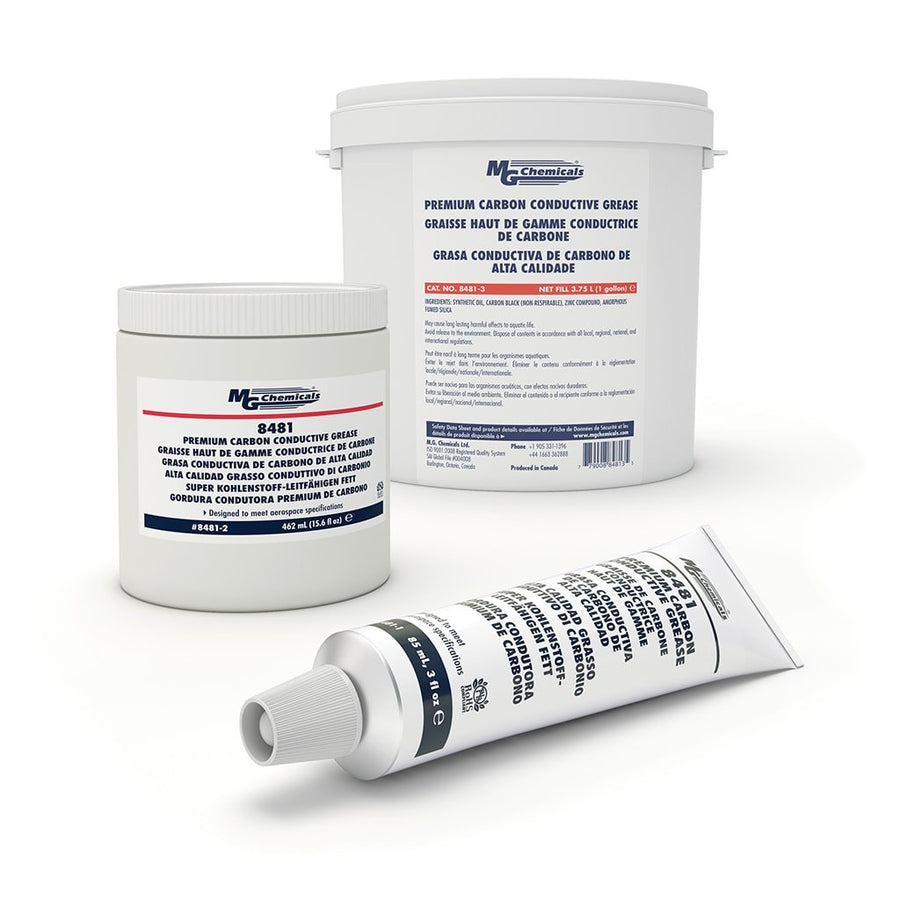 MG Chemicals 8481 - 1, Premium Carbon Conductive Grease, 85 ml Tube, Case of 6 MTESolutions